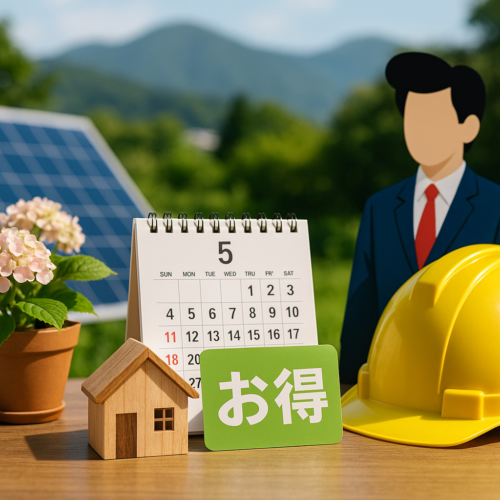秦野市・5月のお得情報｜株式会社 NAITO･エコ総合建設