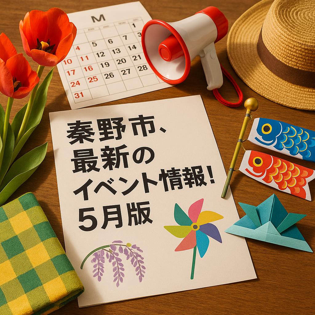 秦野市、最新のイベント情報！5月版を当社編集部がご案内